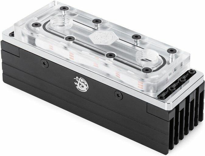 Bitspower Memory cooler, ARGB - transparent 4-pack