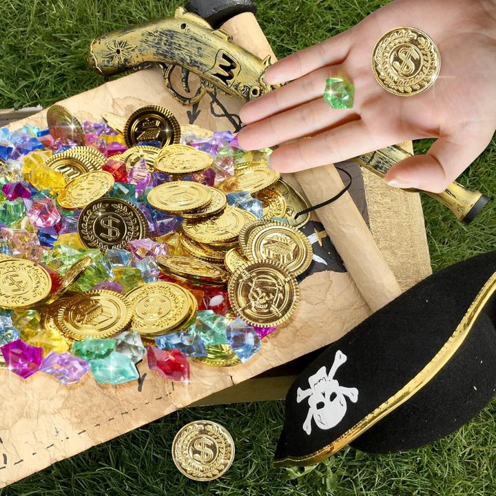 Actual product image The twiddlers Piratenschatz Set Treasure Party 300-Teilig