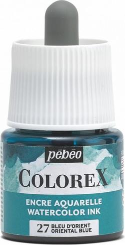 Produktbild Pebeo Colorex Wassertinte (orientalisches Blau, 45 ml)