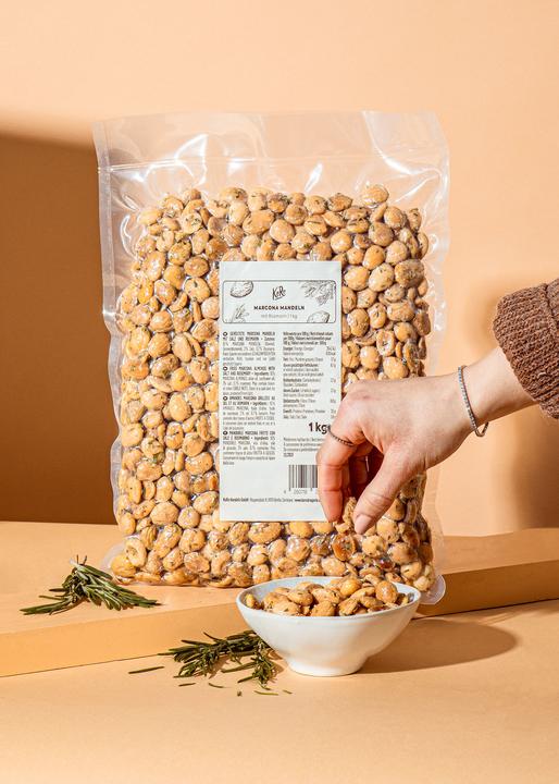 Image du produit KoRo Amandes Marcona grillées au sel et au romarin (1000 g)