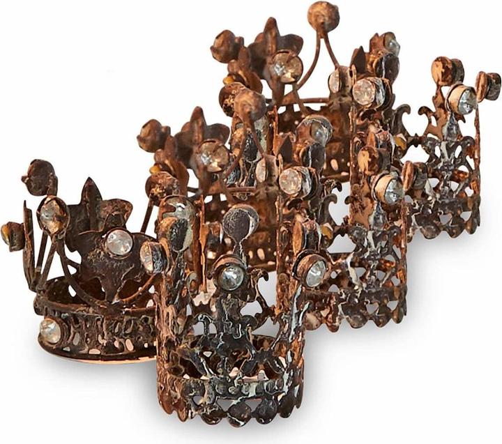 Image du produit Loberon Couronne décorative Margareta set de 6 pièces brun antique