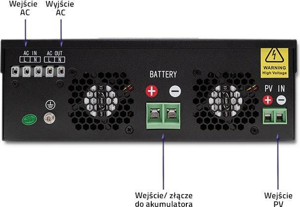 Image du produit Qoltec Hybrid Solar Inverter Off Grid