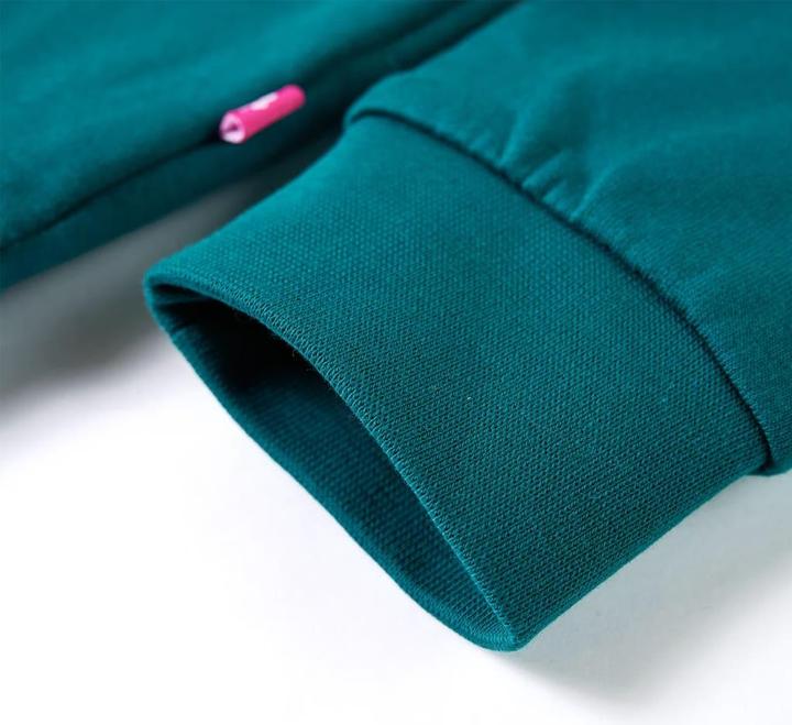 Produktbild VidaXL Kinder-Sweatshirt Dunkelgrün 92,Material: 95 % Baumwolle. 5 (92)