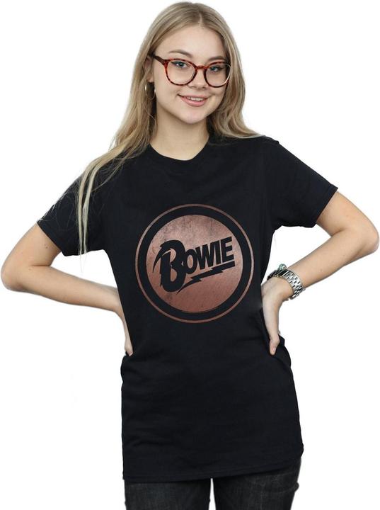 Produktbild David Bowie Rose Gold Circle TShirt (XXL)