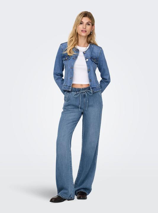 Image du produit Only ONLGRETA Hohe Taille Weiter Beinschnitt Jeans Jeans mit weitem Bein (34)