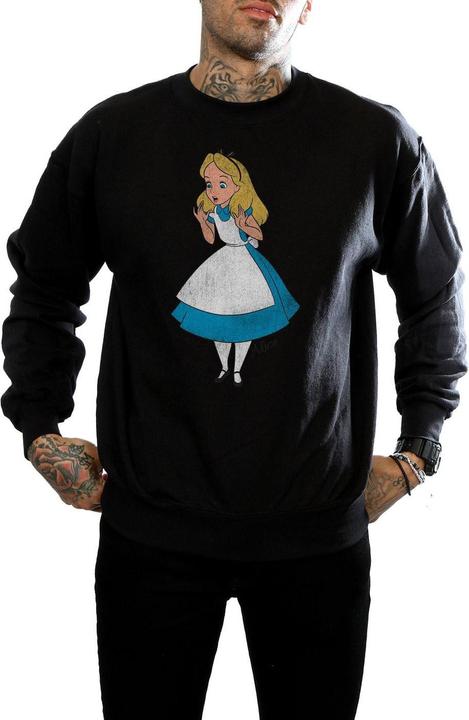 Actual product image Disney Mens Alice In Wonderland Classic Alice Sweatshirt (XL)