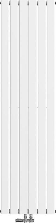 Produktbild Emke Heizkörper, Flachheizkörper mit Zentralanschluss, Weiss 180x46cm 9481W Einlagig (948 W)