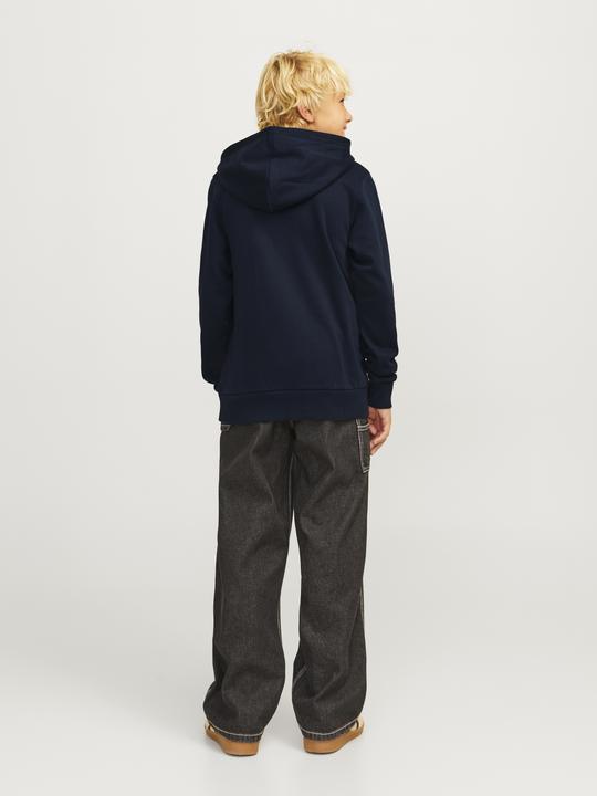 Actual product image Jack & Jones Jjecaleb Varsity Sweat Hood Noos Jnr (140)