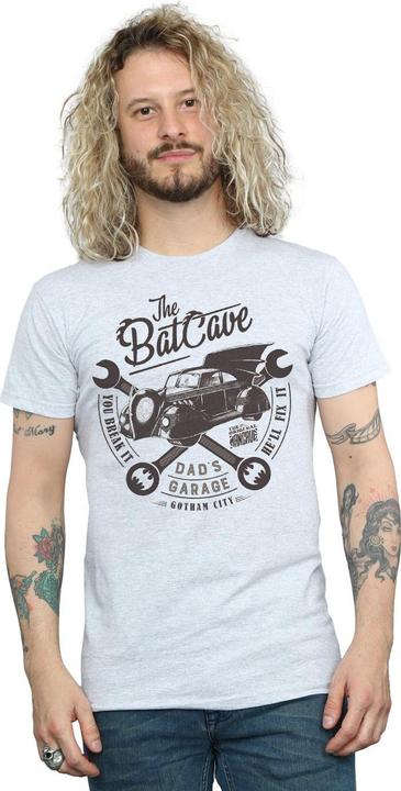 Actual product image Mens Batman Dad's Garage T-Shirt (S)