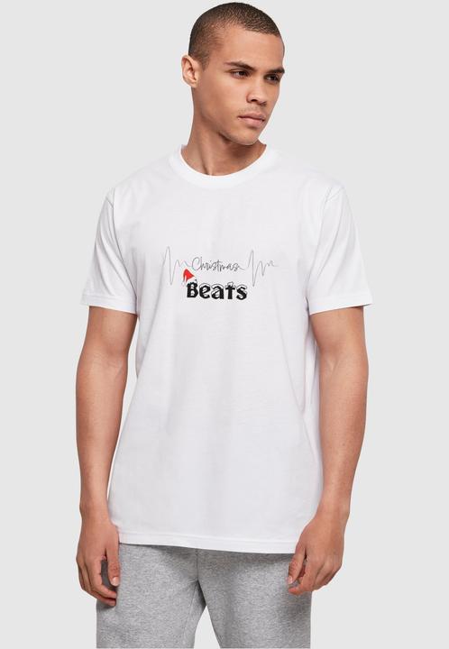 Actual product image Merchcode Christmas beats Basic Round Neck T-Shirt - 115101 (M)