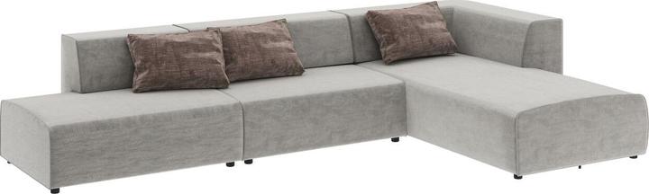 Actual product image Kare Design Corner Sofa Infinity Atlanta Grey 357cm (Corner sofa)