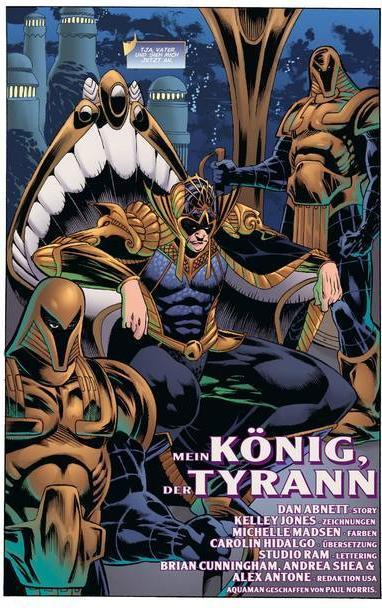 Produktbild Panini Aquaman 7 - Der Tyrann von Atlantis (Deutsch, Dan Abnett, 2019)