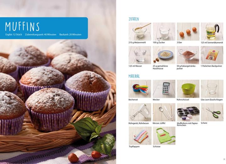 Actual product image Kinderleichte Becherküche - Für die Backprofis von morgen (Band 1) (German, Birgit Wenz, 2023)