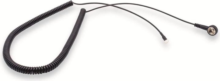 Actual product image Quadrios ESD earthing cable 3.60 m push button 10 mm, ring terminal connection