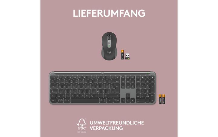 Immagine prodotto Logitech Signature Slim Combo MK950 (CH, Senza fili)