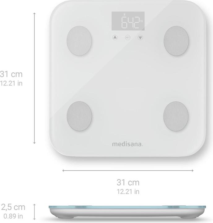 Immagine prodotto Medisana BS600 Collegare (180 kg)