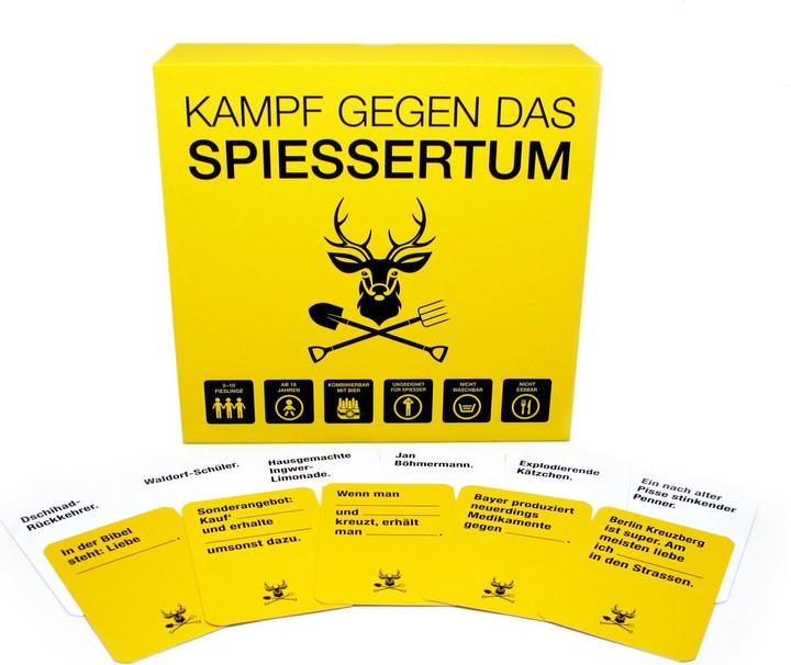 Produktbild Kampfhummel Kampf gegen Das Spiessertum (Deutsch)