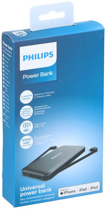 Actual product image Philips Powerbank 10000mAh DLP8713C/03 (10000 mAh, 37 W, 37 Wh)