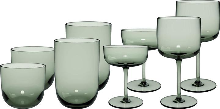 Actual product image Like. by Villeroy & Boch Like Glass Komplett-Gläser-Set (0.39 l, 8 x)