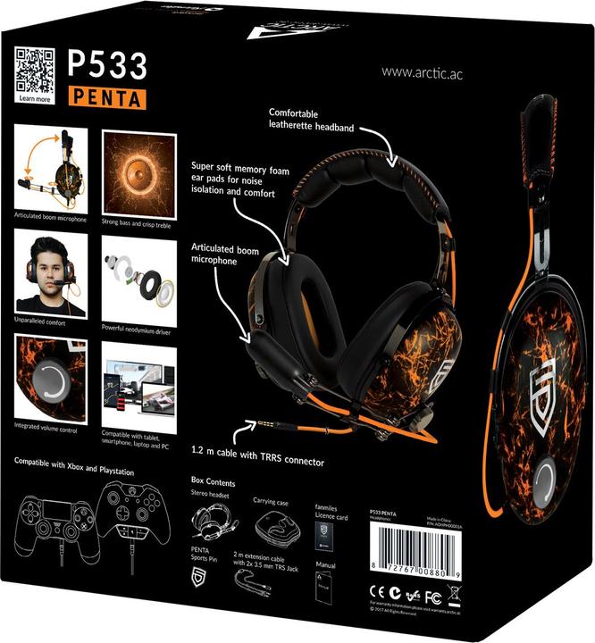 Actual product image Arctic P533 (Cable)