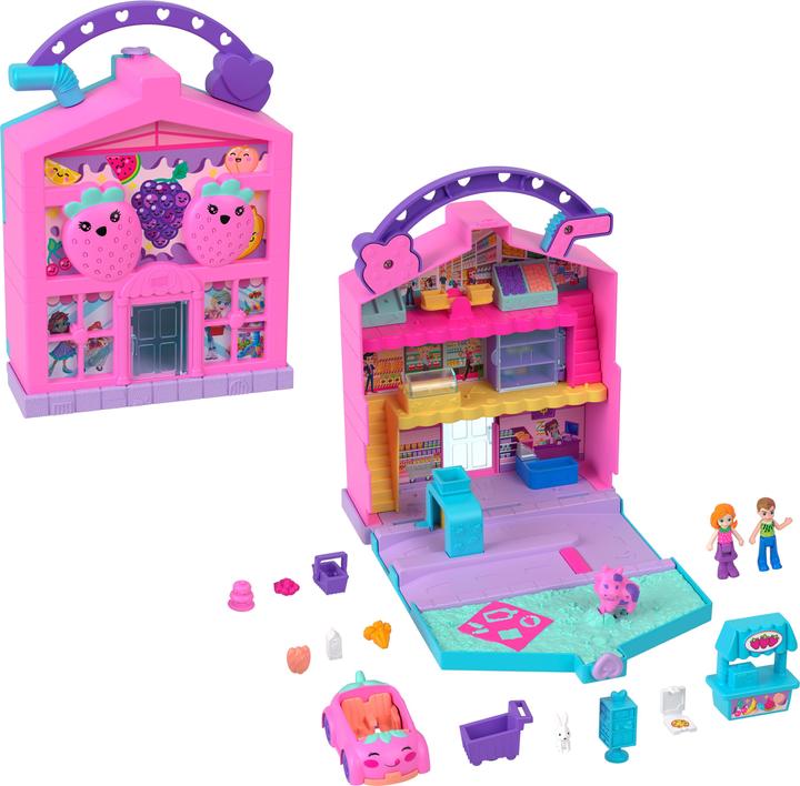 Produktbild Polly Pocket Pollyville Lebensmittelmarkt
