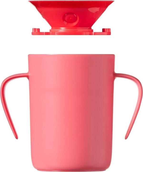 Productafbeelding Tommee Tippee 360° Eleiflow-beker met 200 ml handgrepen, Roze, 1 stuk
