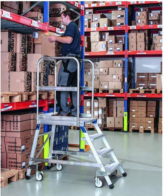Produktbild Zarges Podesttreppe Z 600 - 4 (60 cm)
