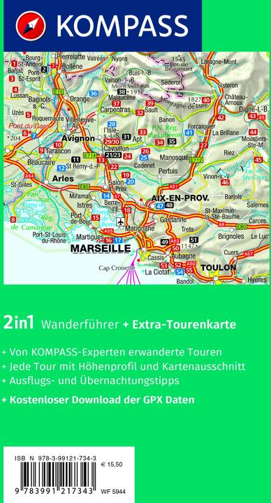 Image du produit Guide de randonnée en Provence, 55 circuits