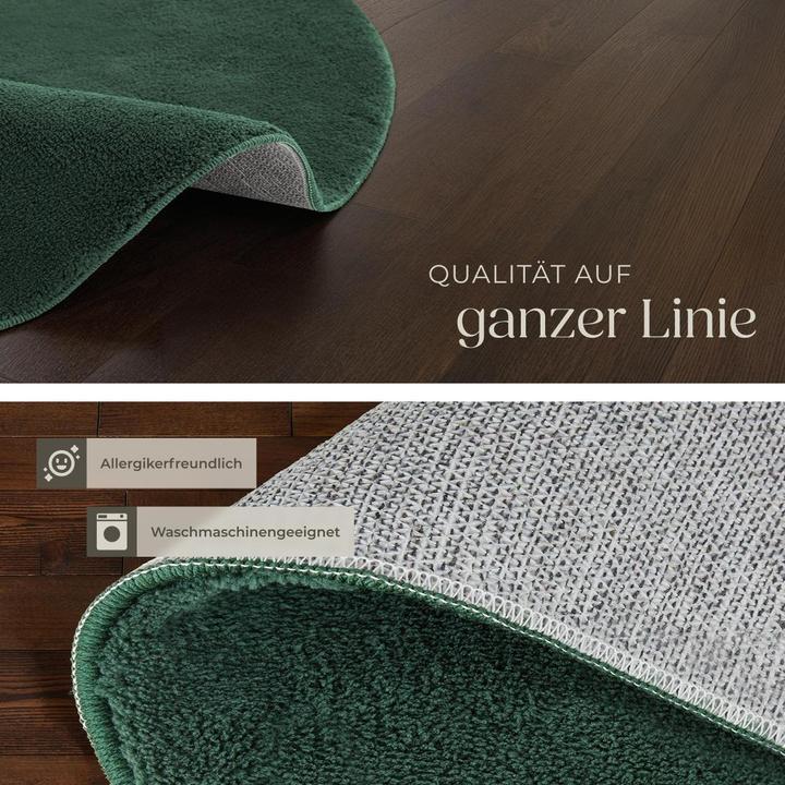Immagine prodotto tectake Tappeto a pelo corto Soft Zone (120 x 120 cm)