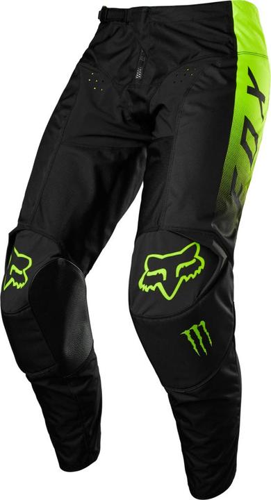 Produktbild Fox 180 MONSTER Hose schwarz-gelb 30 (Herren, 30)
