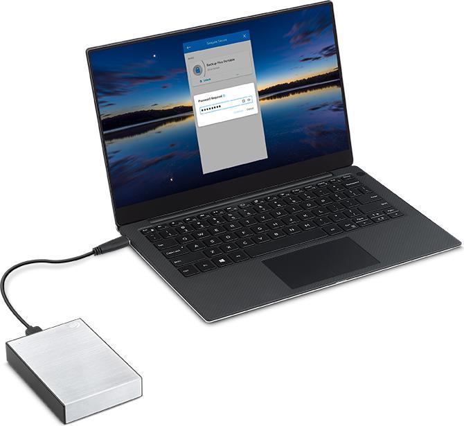 Produktbild Seagate One Touch mit Kennwort (4 TB)