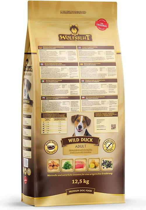 Image du produit Wolfsblut Canard sauvage (Adulte, 1 pcs, 12500 g)