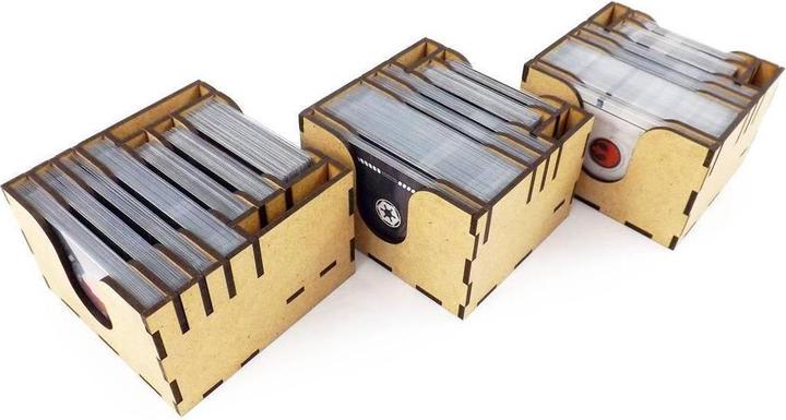 Produktbild Feldherr REBL - Brettspiel Organizer für Star Wars: Rebellion und Erweiterung Aufstieg des Imper