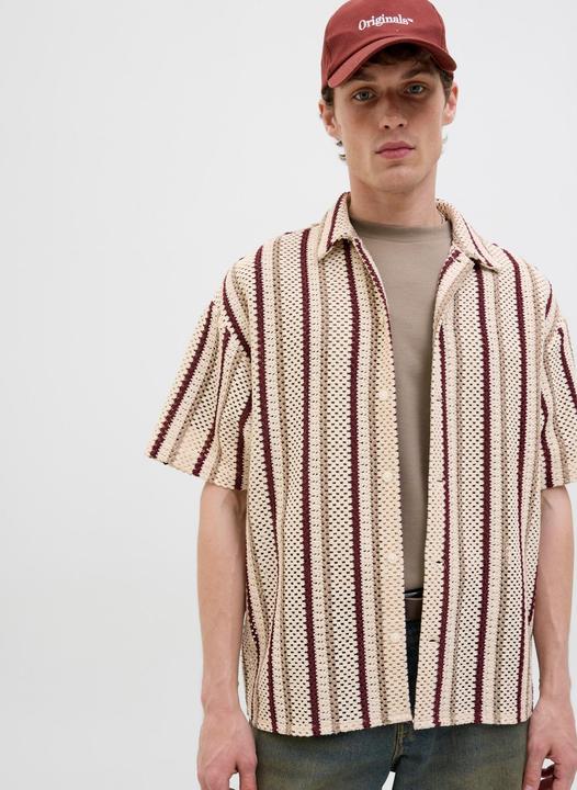 Immagine prodotto Jack & Jones Jorbellagio Crochet Shirt Ss Sn (XXL)