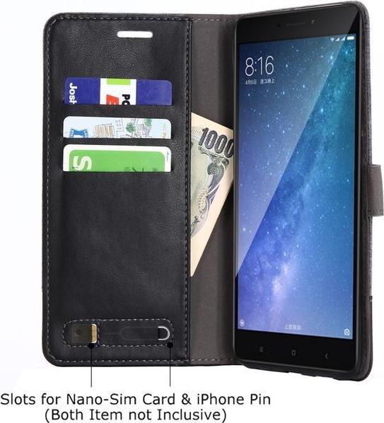 Actual product image MU Classic Two color leather/fabric cover (Mi Max 2)