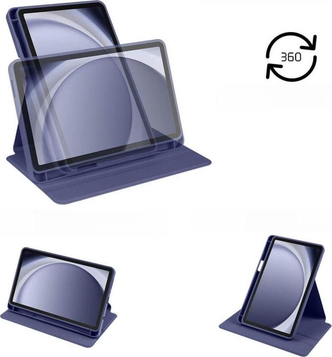 Immagine prodotto Cover-Discount Galaxy Tab A9 - Cover a 360 gradi blu scuro (Galaxy Tab A9)