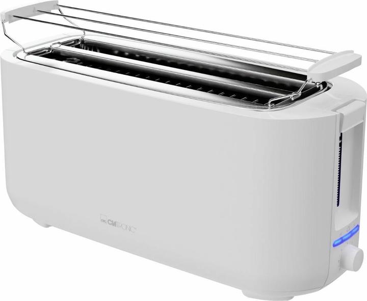 Immagine prodotto Clatronic TA 3802 tostapane bianco a 4 fessure lunghe
