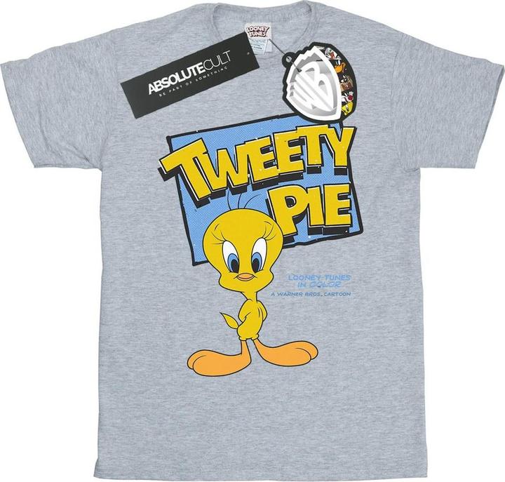 Actual product image Looney Tunes Womens/Ladies Tweety Cotton Boyfriend T-Shirt (S)