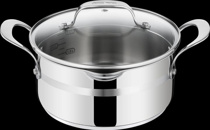 Actual product image Tefal Jamie Oliver Cook Smart 7 pcs (24 cm, Pan set + pot set, Stainless steel)