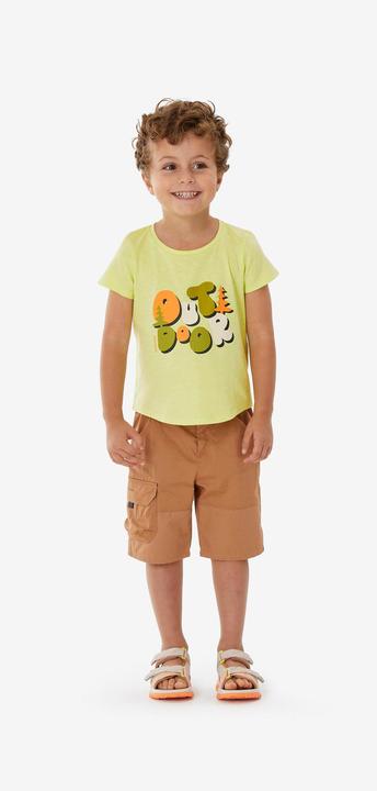 Produktbild Quechua Wandershorts MH500 Kinder Gr. 92–122 Bergwandern braun (2)