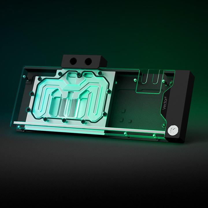 Actual product image EKWB EK-Quantum Vector² XC3 RTX 3080/90 D-RGB - nickel + acrylic