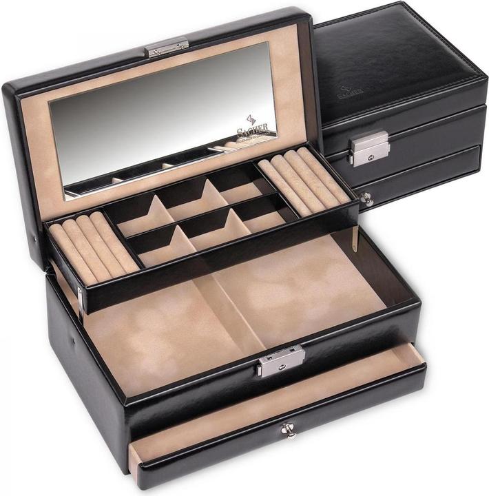 Sacher 34.000.290443 - Schmuckkasten Helen new classic schwarz
