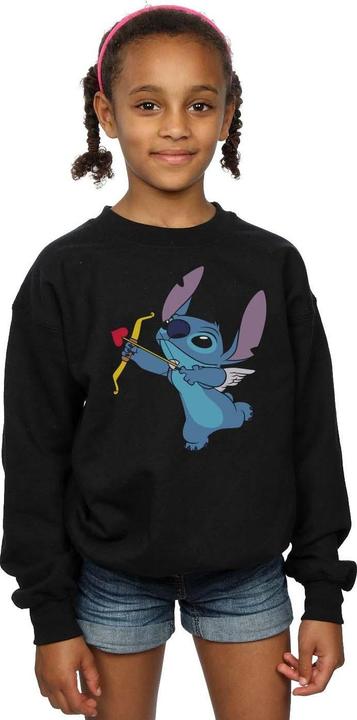 Immagine prodotto Disney Lilo And Stitch Stitch Cupid Valentines Felpa Ragazze (140, 146)