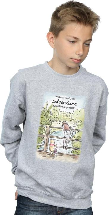 Actual product image Disney Boys Winnie The Pooh Adventure Sweatshirt (140, 146)