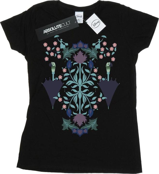 Image du produit Disney - T-shirt MARY POPPINS FLORAL COLLAGE - Femme (XXL)