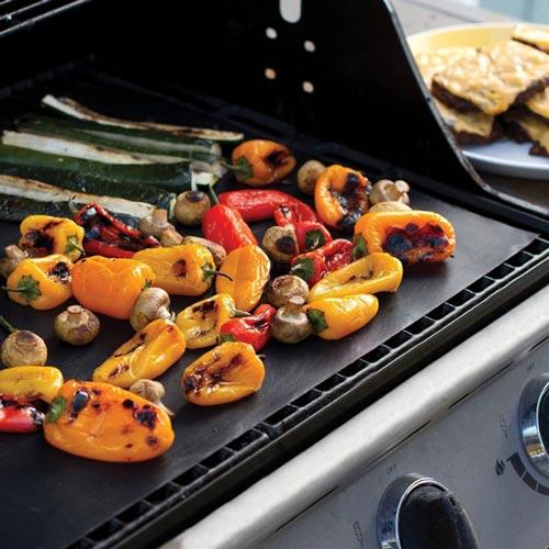 Image du produit Hermex Tapis de barbecue magique antiadhésif téflon BBQ réfractaire