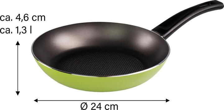 Produktbild Very Titan Bratpfanne 24 cm, grün (24 cm, Bratpfanne, Aluminium)