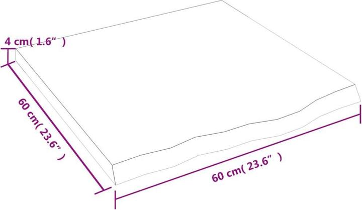 Immagine prodotto VidaXL Emerald (60 x 4 x 60 cm)