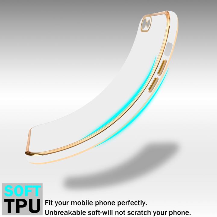Produktbild Cadorabo Hülle für Apple iPhone 6 PLUS / 6S PLUS im TPU mit Kameraschutz LM130 Style (Apple iPhone 6 Plus)