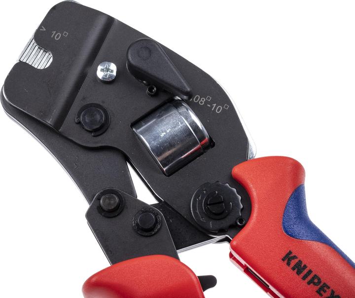 Image du produit Knipex Pince à sertir auto-ajustable pour embouts de câble (190 mm)